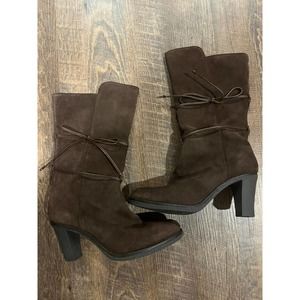 Johnson & Murphy suede boots